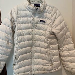 Kids Patagonia White Puffer